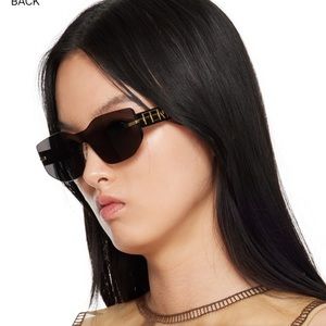 Fendi Gold Fendigraphy sunglasses
